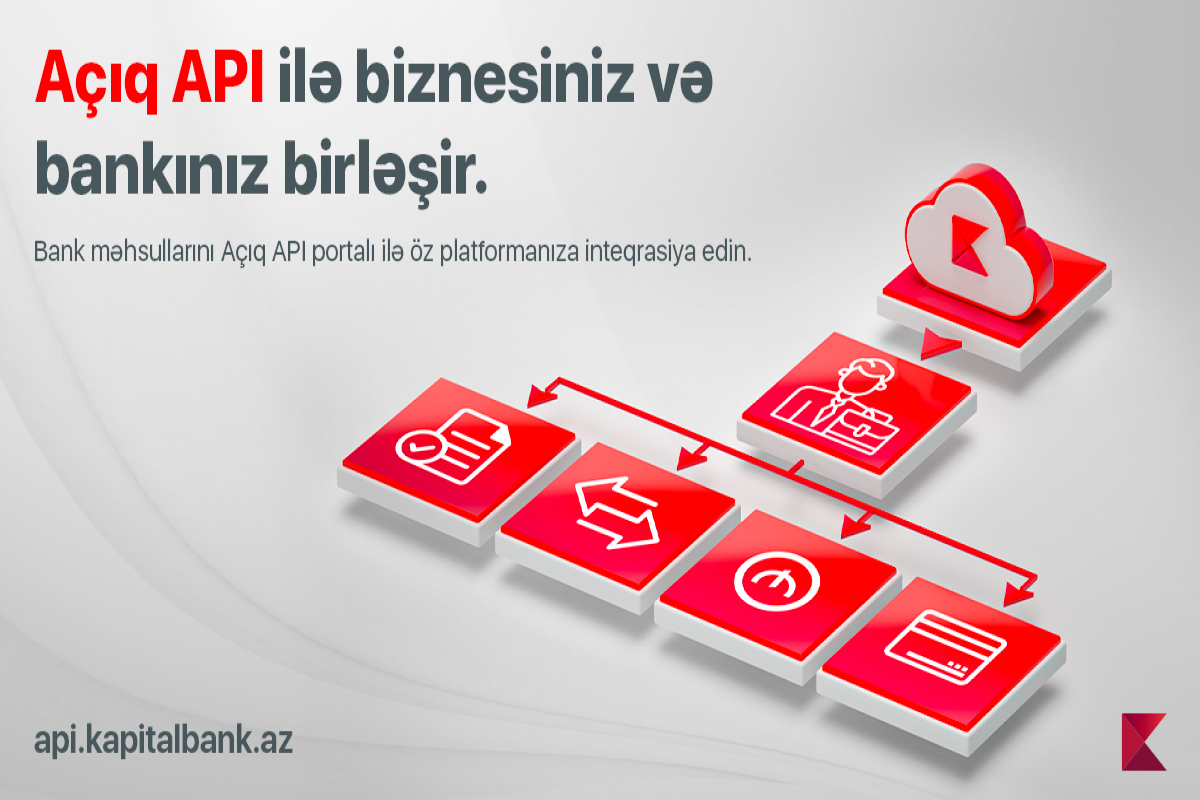 “Kapital Bank” sahibkarlara və şirkətlərə yeni API portalını təqdim edib