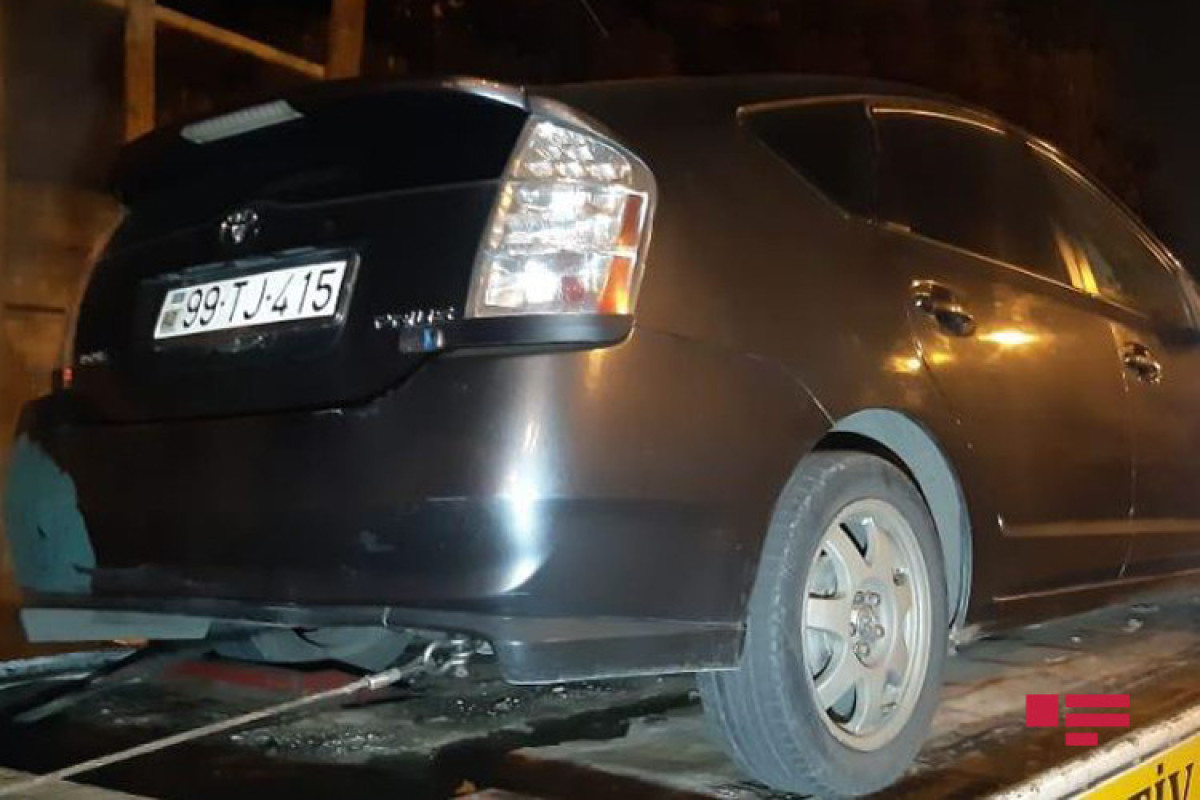 В Баку столкнулись три автомобиля, есть пострадавший-ФОТО 