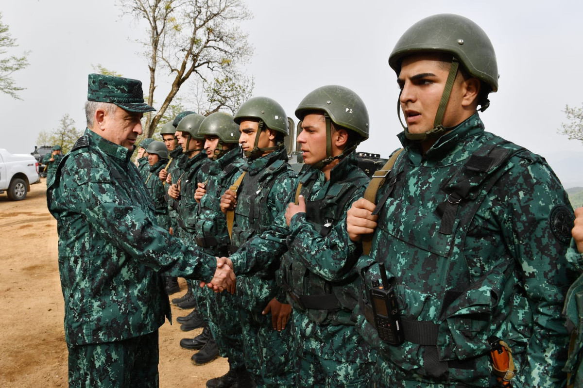 Эльчин Гулиев и Магеррам Алиев побывали в пограничных дивизиях «Губадлы» и «Газах»