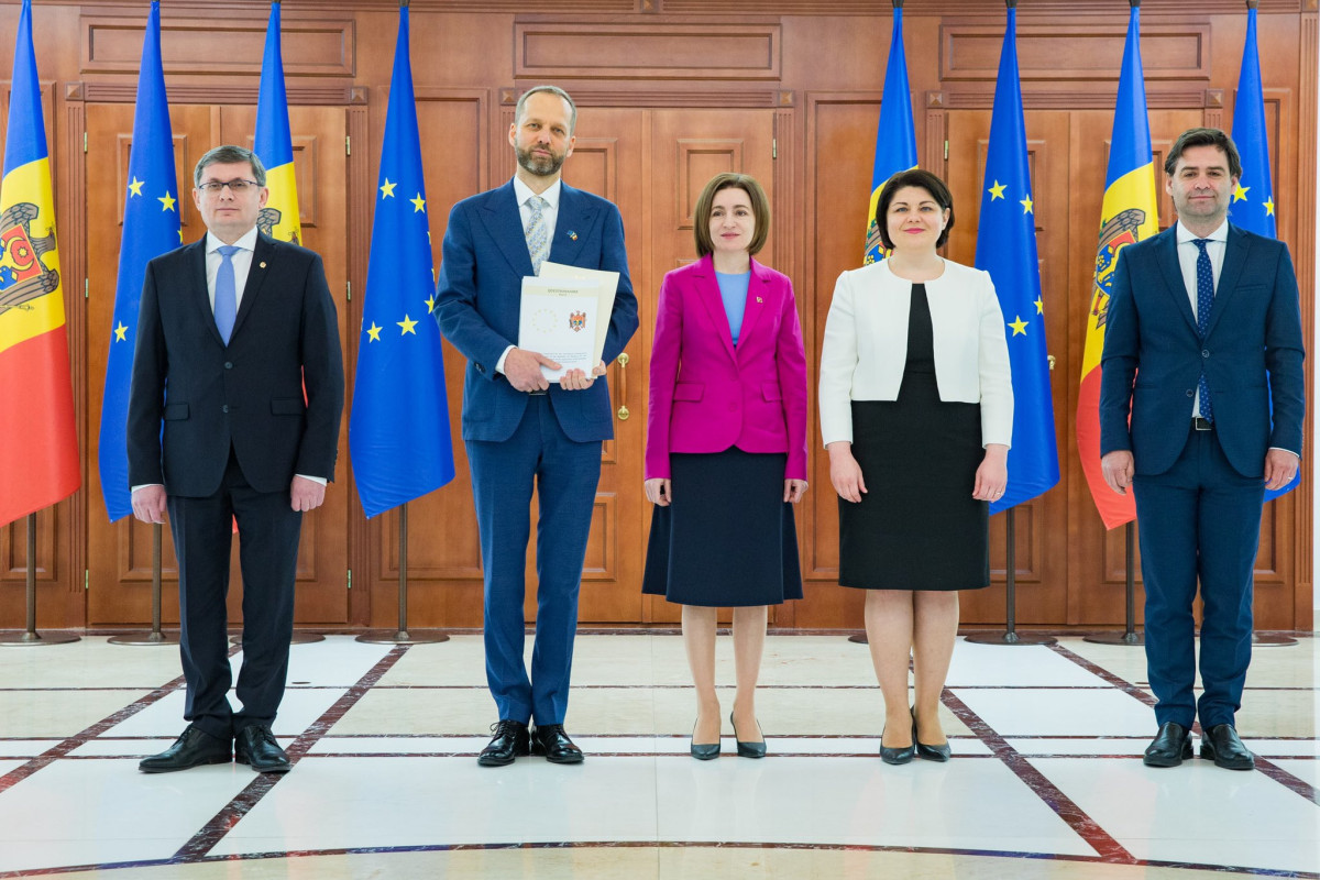 Moldova Aİ-yə üzvlüklə bağlı anket cavabını təqdim edib