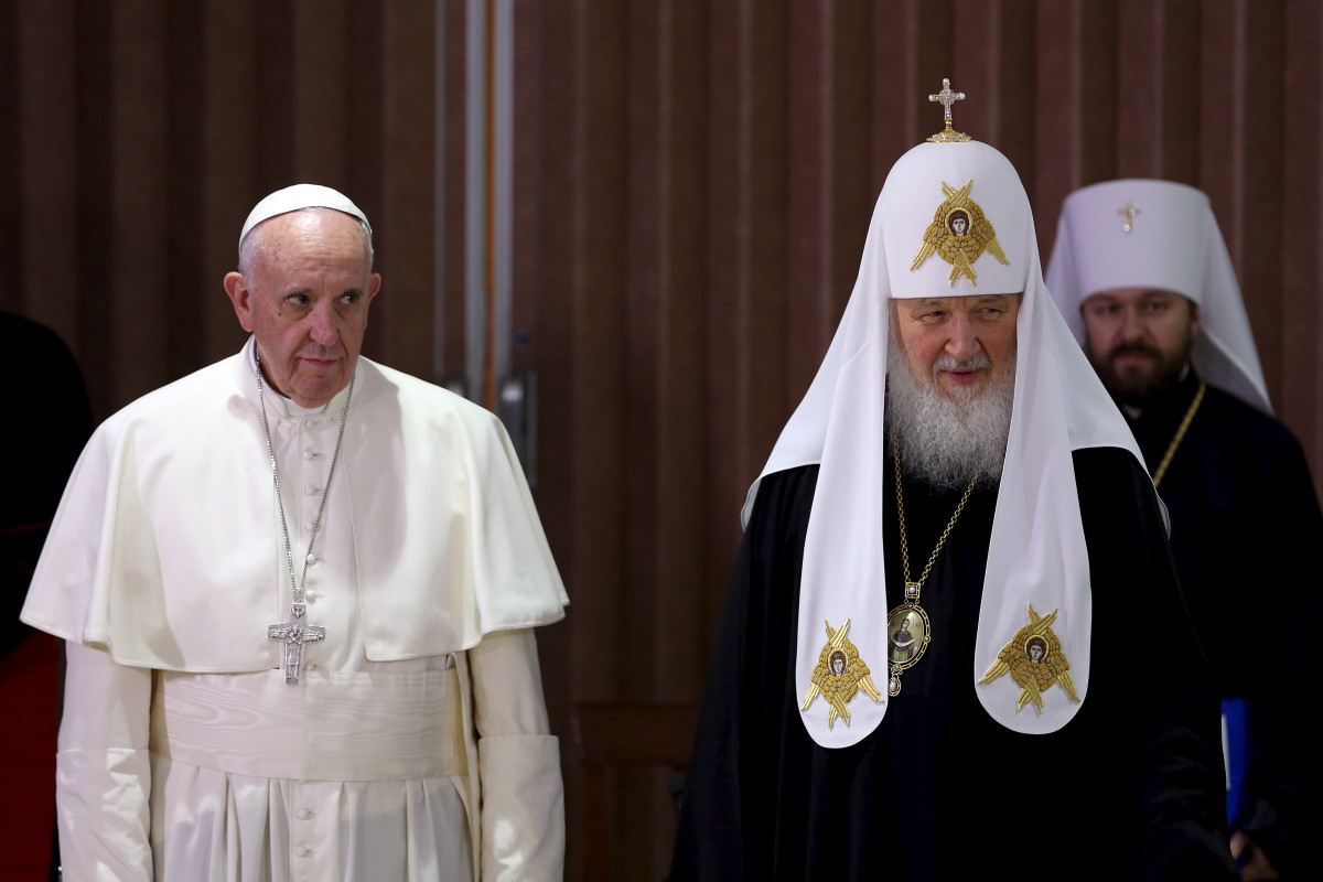 Roma Papası Fransisk, Patriarx Kirill