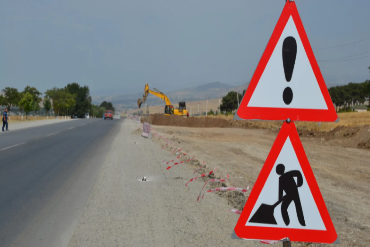 На автомагистрали Баку-Шамахы-Евлах движение будет ограничено