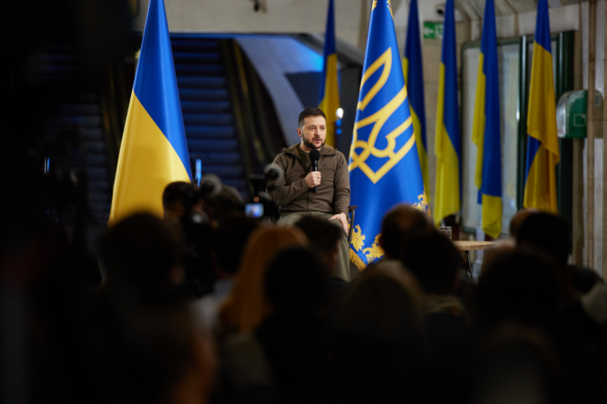Zelenski Rusiyanın Ukraynada nüvə silahından istifadəsini istisna etməyib - VİDEO 
