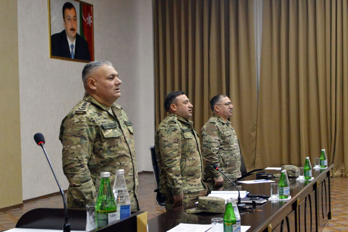 A meeting on the results of the first quarter of the training year was held