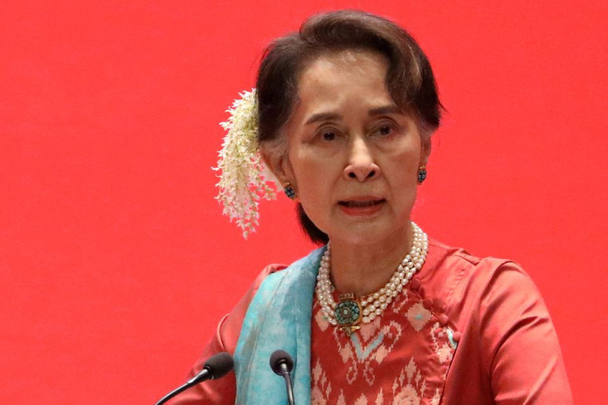 Deposed Myanmar leader Aung San Suu Kyi