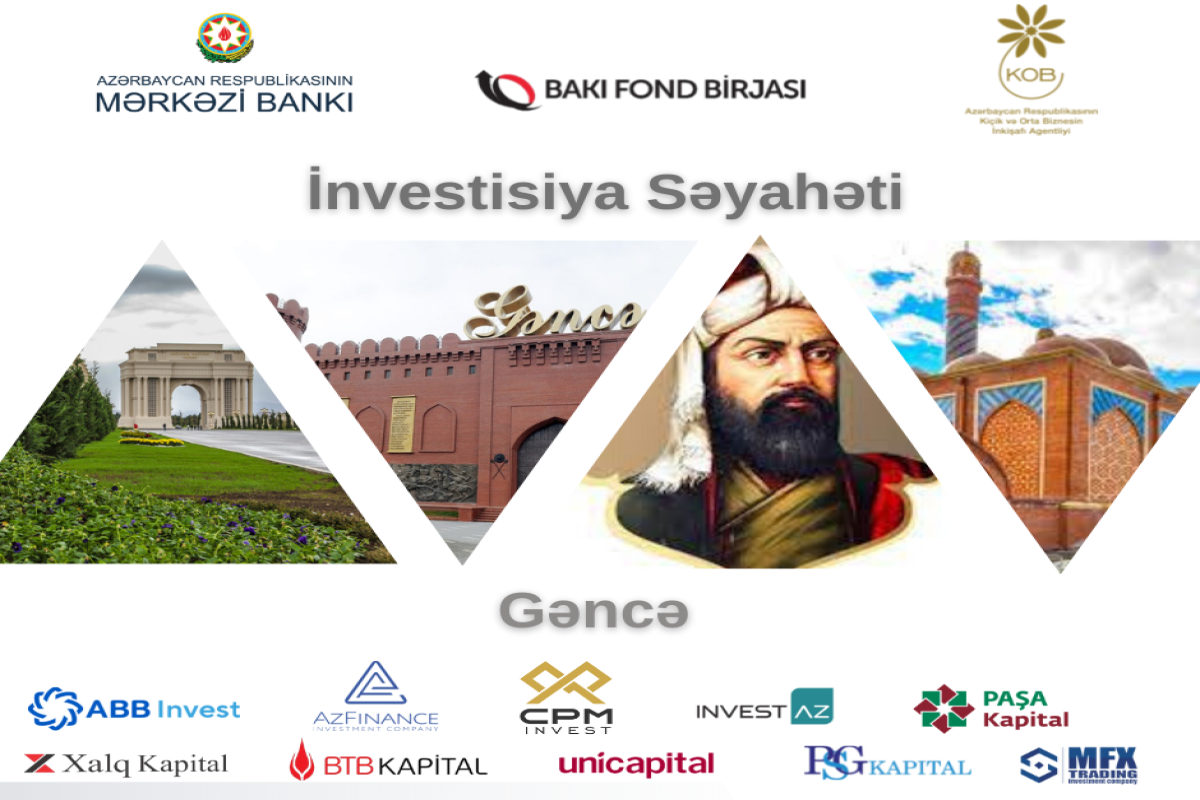 Gəncədə "İnvestisiya səyahəti" tədbiri təşkil olunacaq