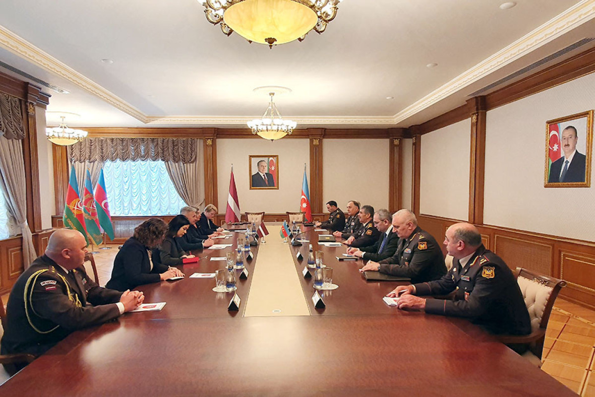 Подписано Соглашение о военном сотрудничестве между Азербайджаном и Латвией -ФОТО 