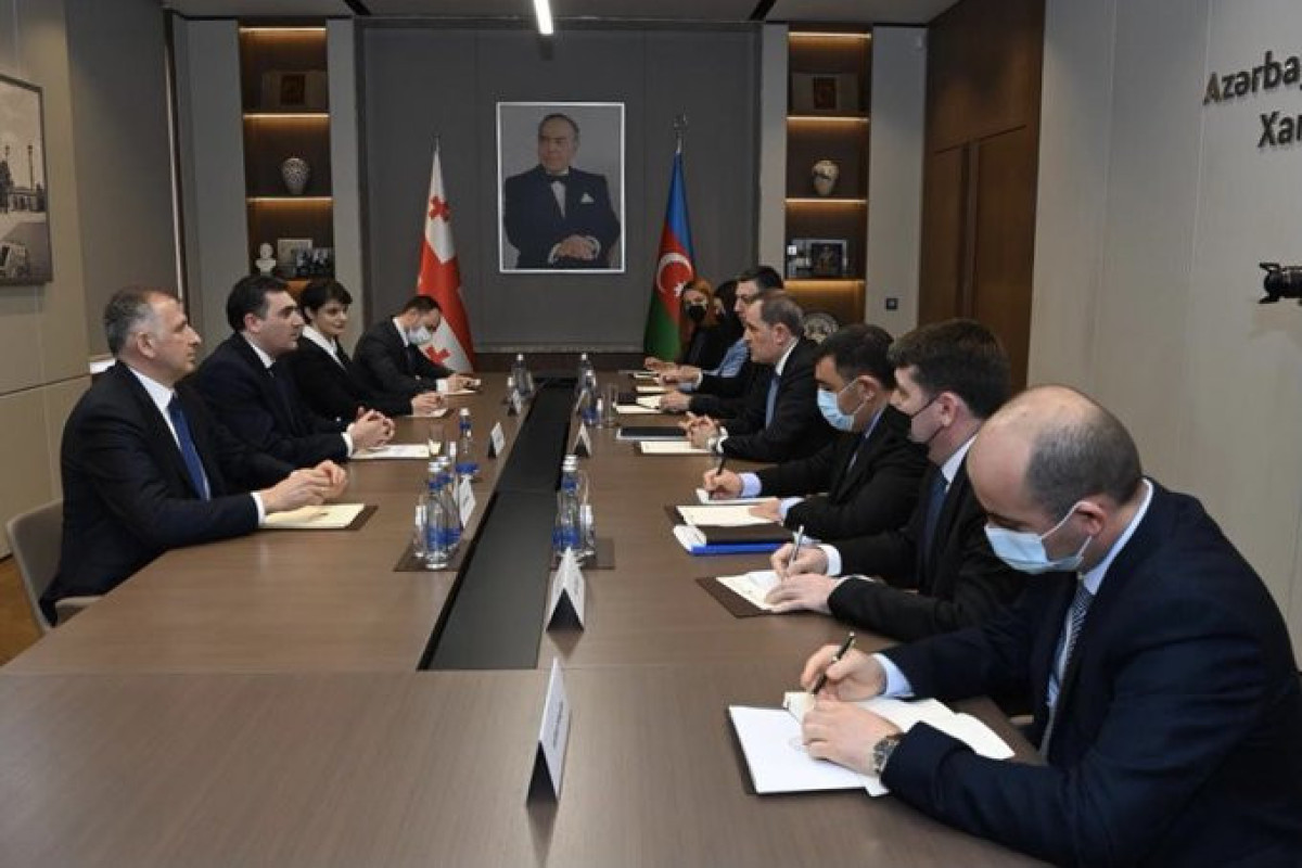 Встреча глав МИД Азербайджана и Грузии
