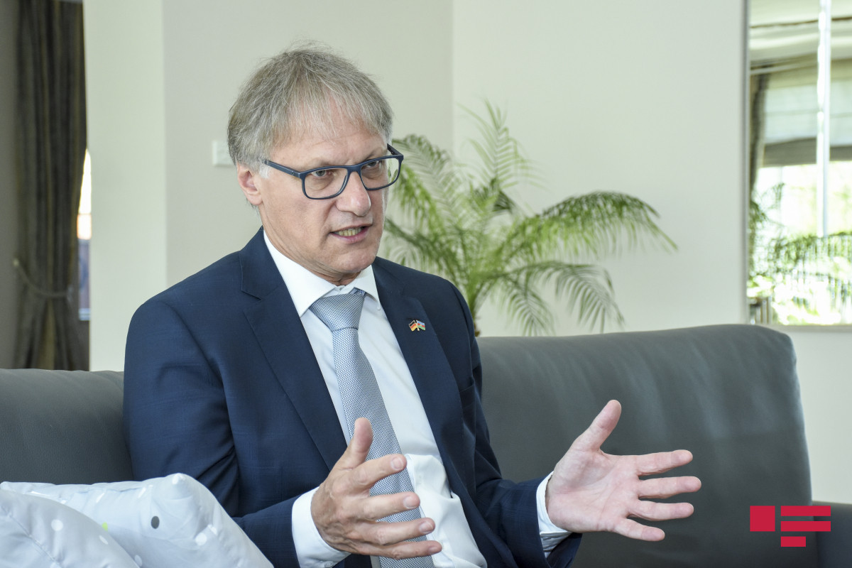 German Ambassador to Azerbaijan Wolfgang Manig 