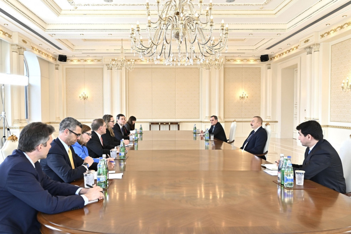 Azerbaijani President received US Deputy Assistant Secretary of State-UPDATED 