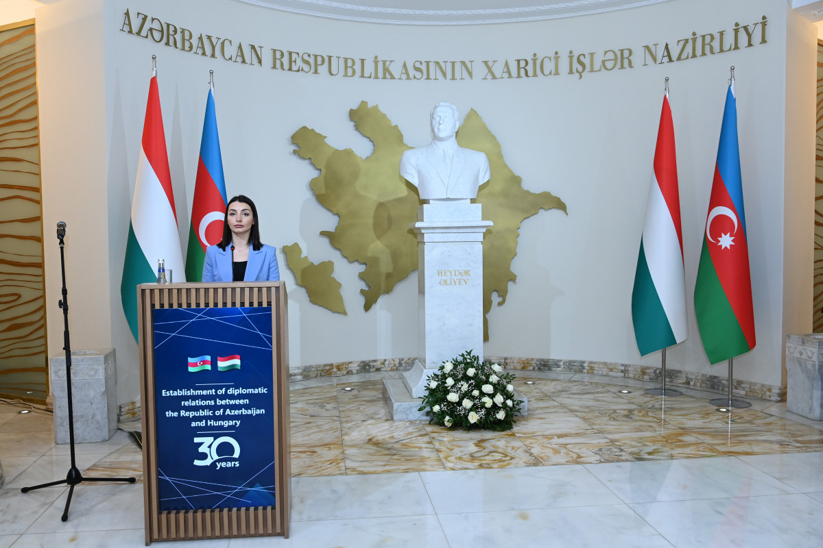 30th anniversary of Azerbaijani-Hungarian relation the occasion event held-PHOTO 