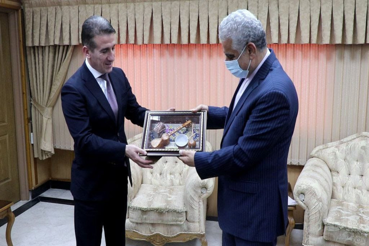 Azerbaijani Ambassador to Iran Ali Alizada met with the mayor of Gilan province-PHOTO 