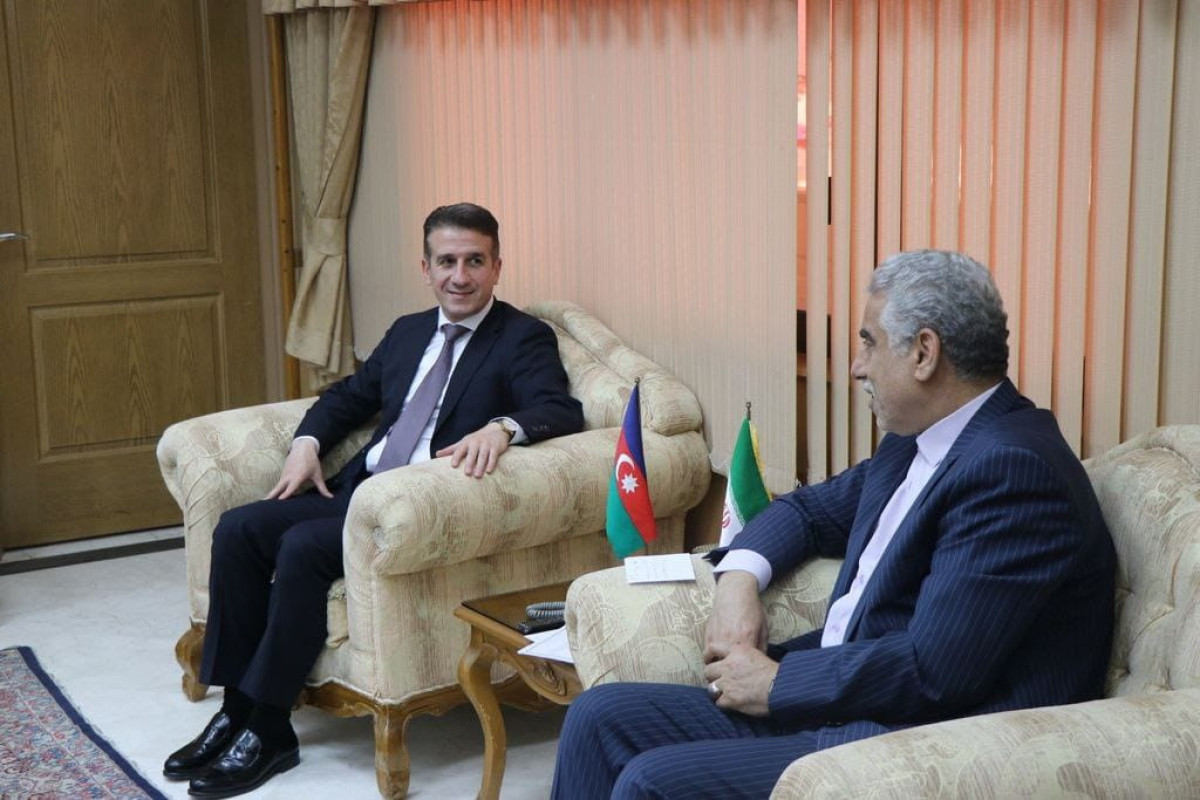 Azerbaijani Ambassador to Iran Ali Alizada met with the mayor of Gilan province-PHOTO 