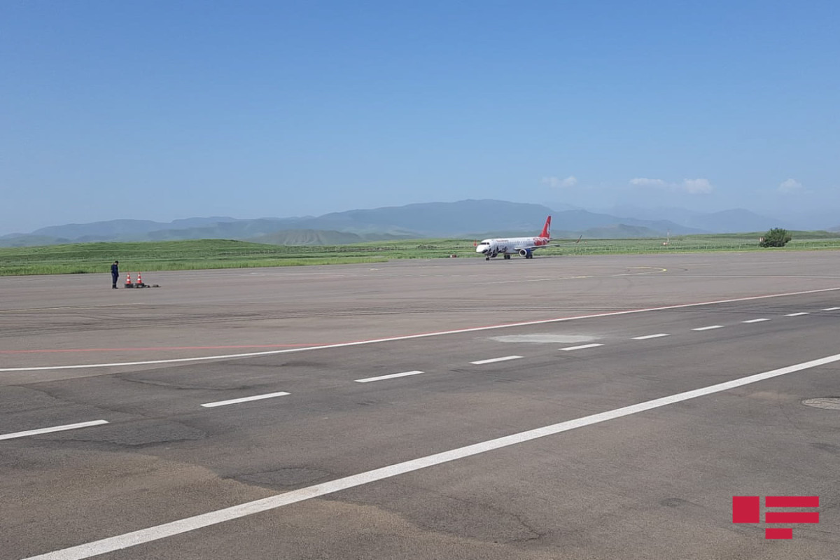 Participants of conference, which will be hosted by Azerbaijan's Shusha, arrive in Fuzuli by "Agdam" plane