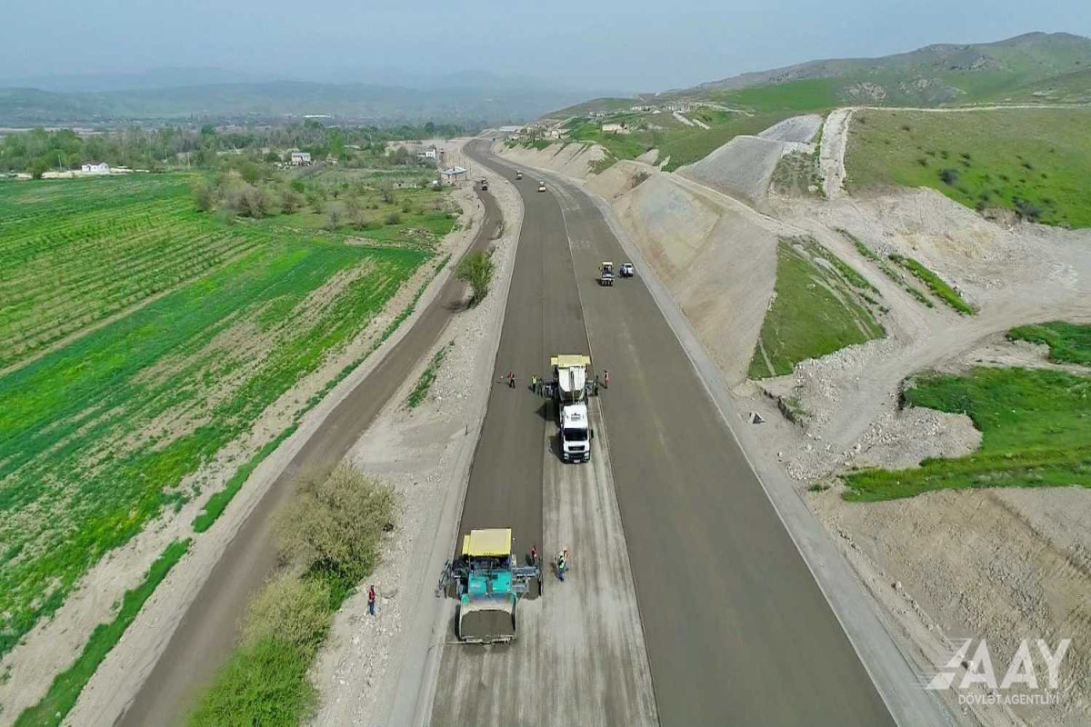 Construction of Khudafarin-Gubadli-Lachin road is conducted fast-PHOTO -VIDEO 