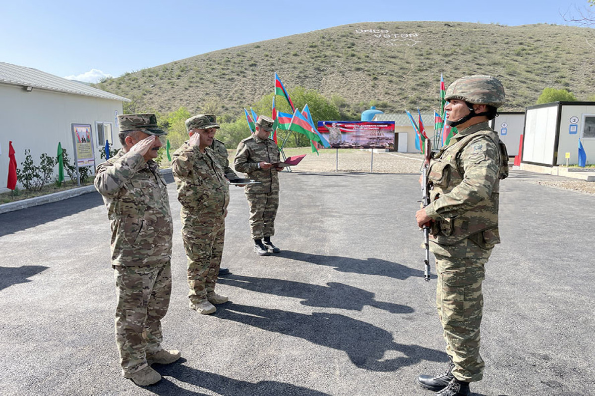 MOD: Provision of Azerbaijan Army Units stationed in liberated territories is being improved-PHOTO 