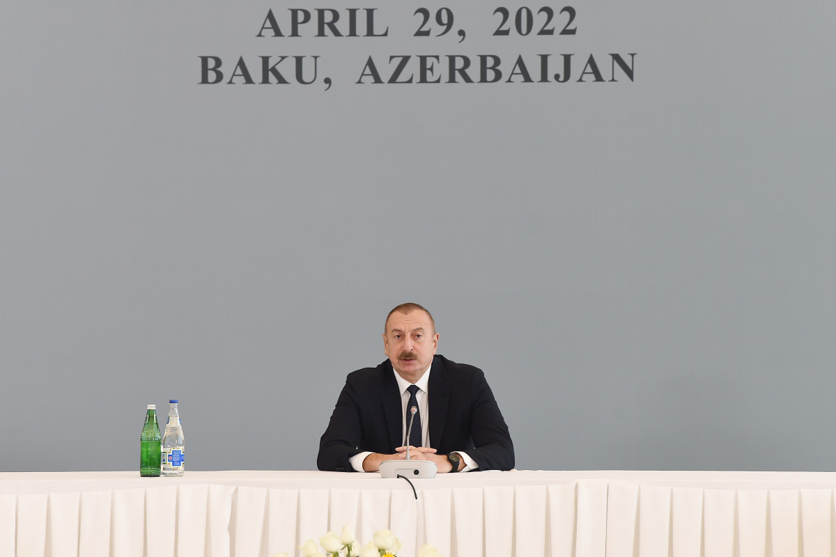Azərbaycan Prezidenti: “Biz Qafqazda sülh gündəliyini müdafiə edirik”
