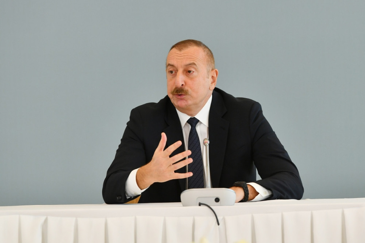 Now we find the mines planted by Armenia very difficultly - Azerbaijani President