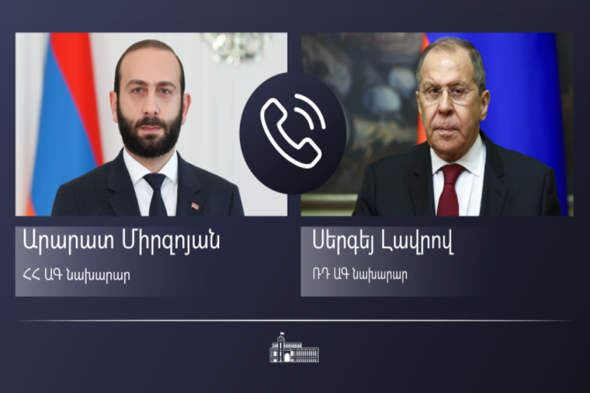 Russian, Armenian FMs hold discussion on peace agreement with Azerbaijan