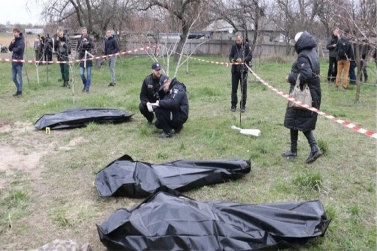 Mass graves in the Kyiv region: Zelensky clarified information about 900 dead