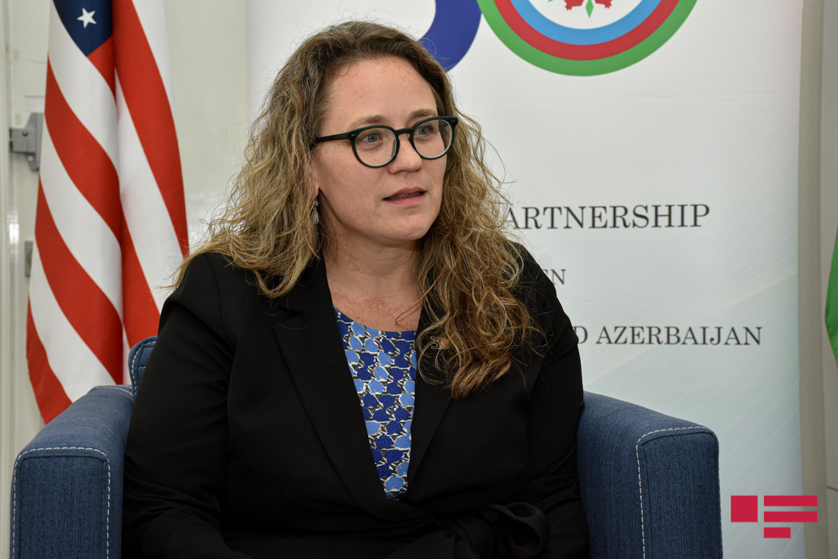 Erika Olson, US Deputy Assistant Secretary of State overseeing policy for Southern Europe and the Caucasus
