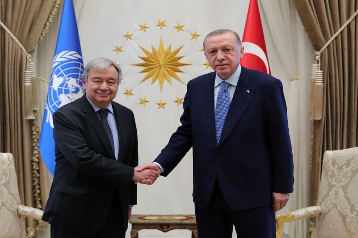 UN chief briefed Turkish president on his meetings with Putin and Zelensky