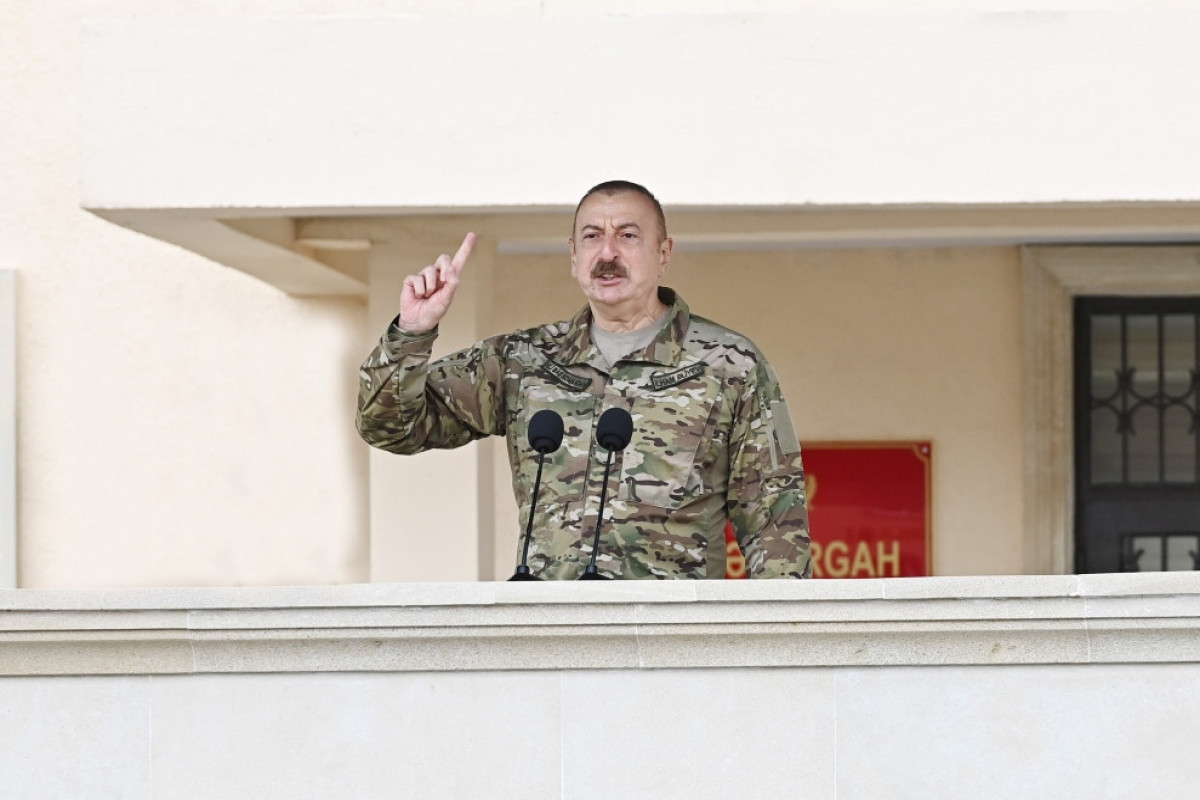 Президент Азербайджана Ильхам Алиев