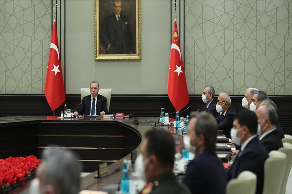 Заседание Кабмина Турции