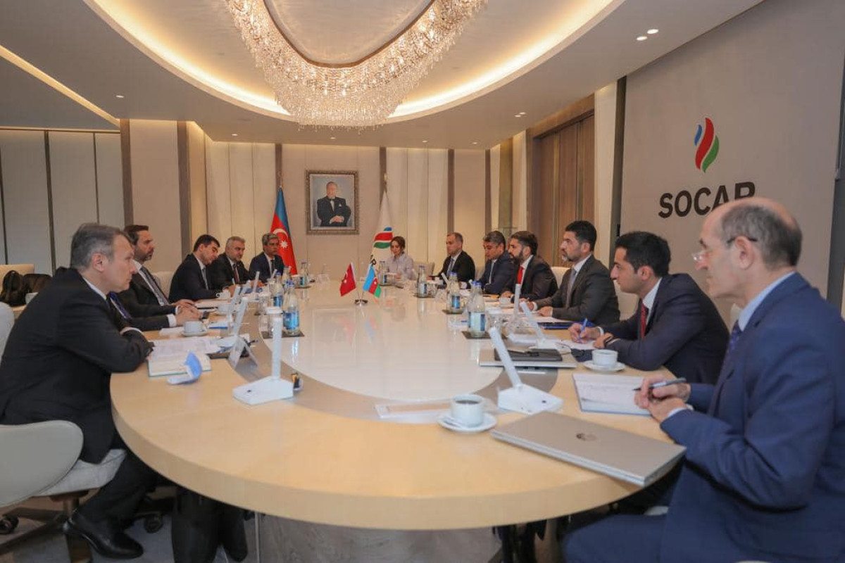 Президент SOCAR встретился с заместителем министра энергетики и природных ресурсов Турции