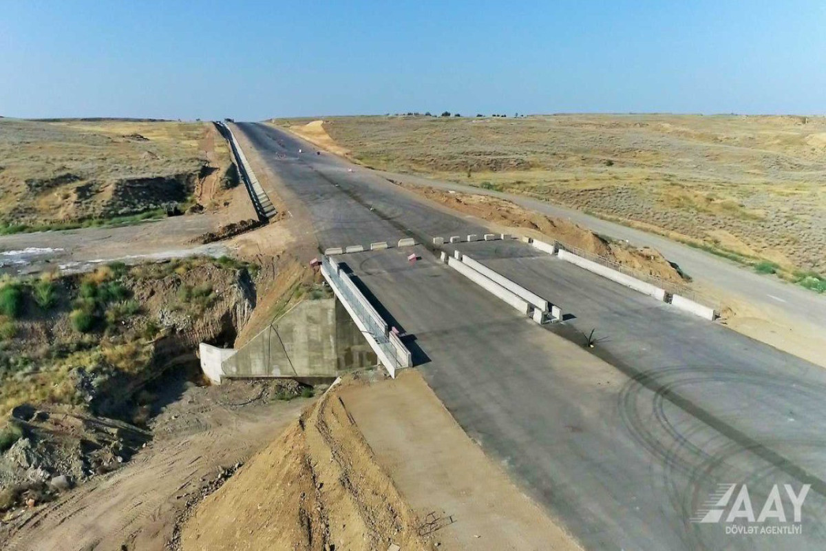 Construction of Barda-Aghdam road continues rapidly-PHOTO 