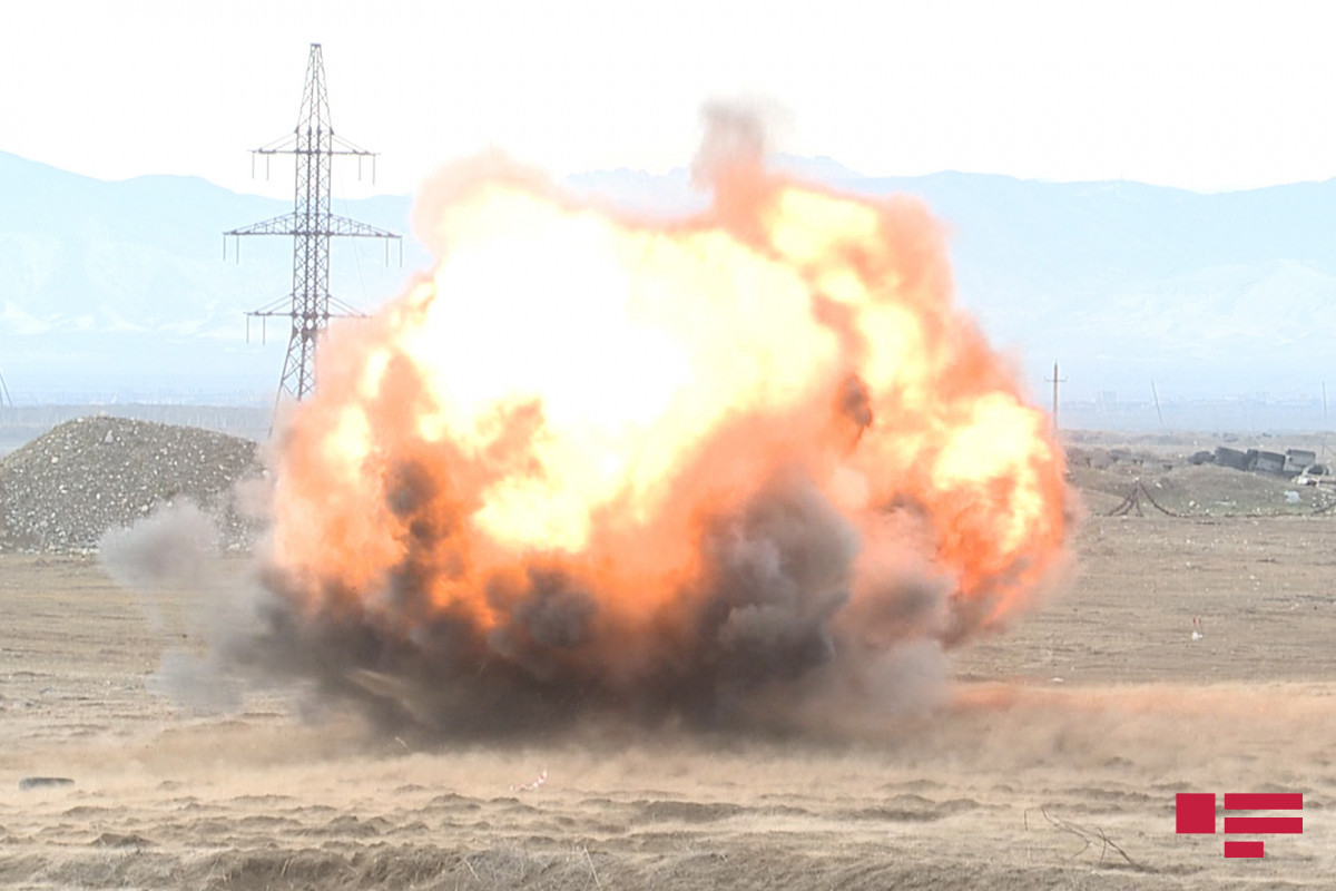 ANAMA disseminates information on landmine explosion in Fuzuli