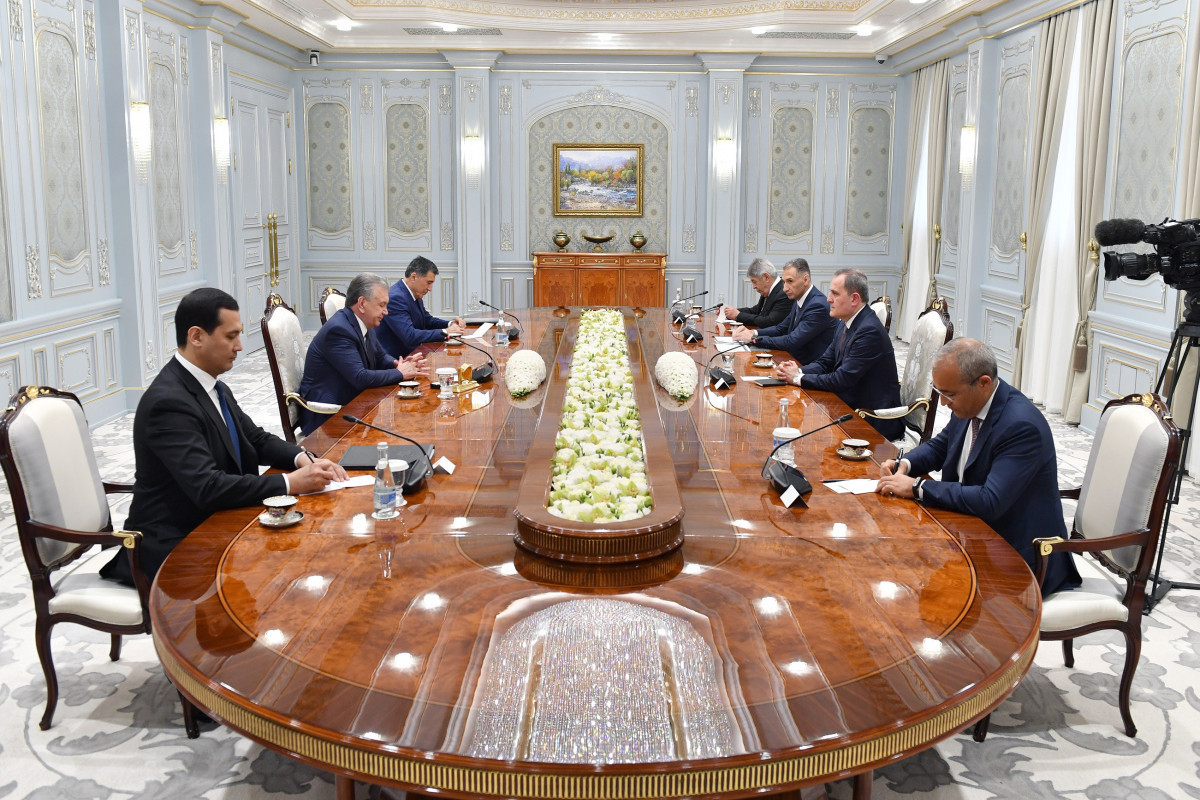 Shavkat Mirziyoyev receives  Azerbaijani delegation