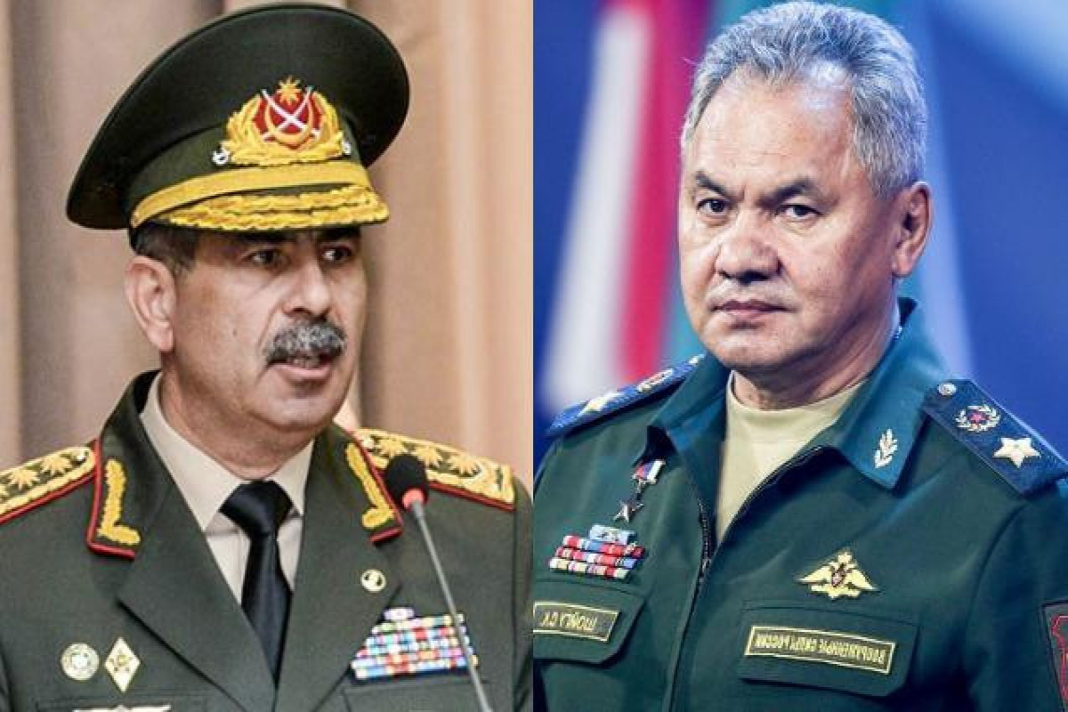 Defense ministers of Azerbaijan and Russia discussed regional security