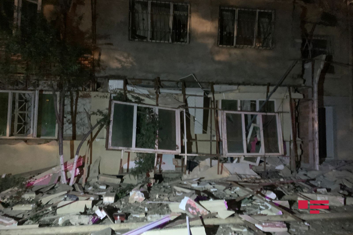 An explosion occurred in a building in Azerbaijan's Khirdalan