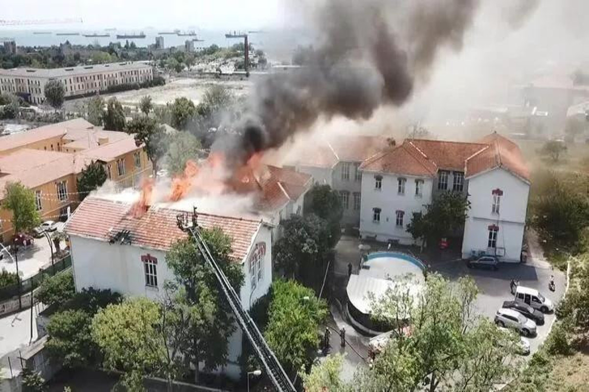 Пожар в Стамбуле