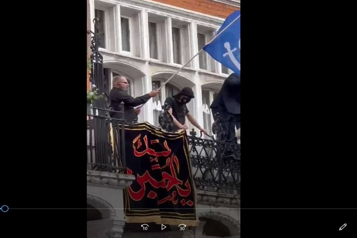 Azerbaijan Embassy in London stormed by radical religious group-VIDEO 