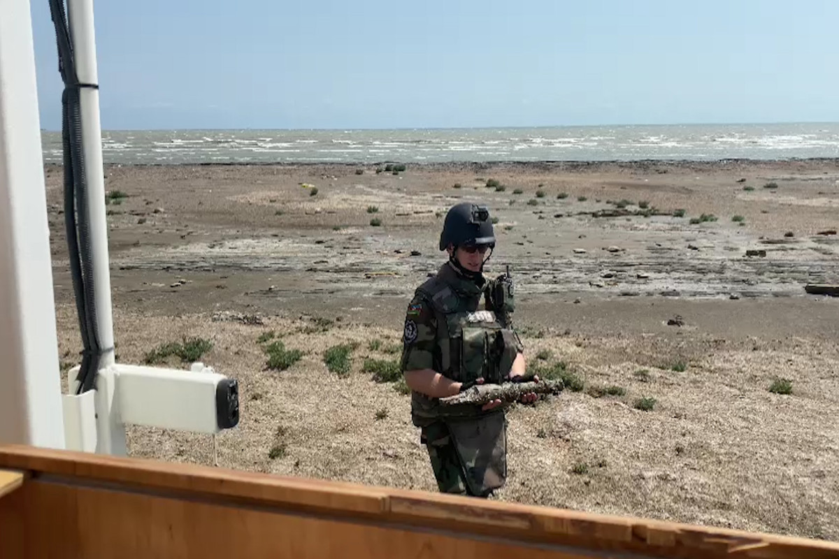Sumqayıtda hərbi sursat aşkar edilib - VİDEO 