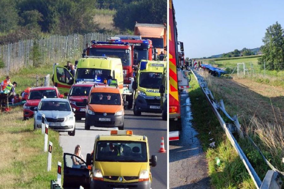 Twelve Poles killed, 31 injured in Croatia bus crash