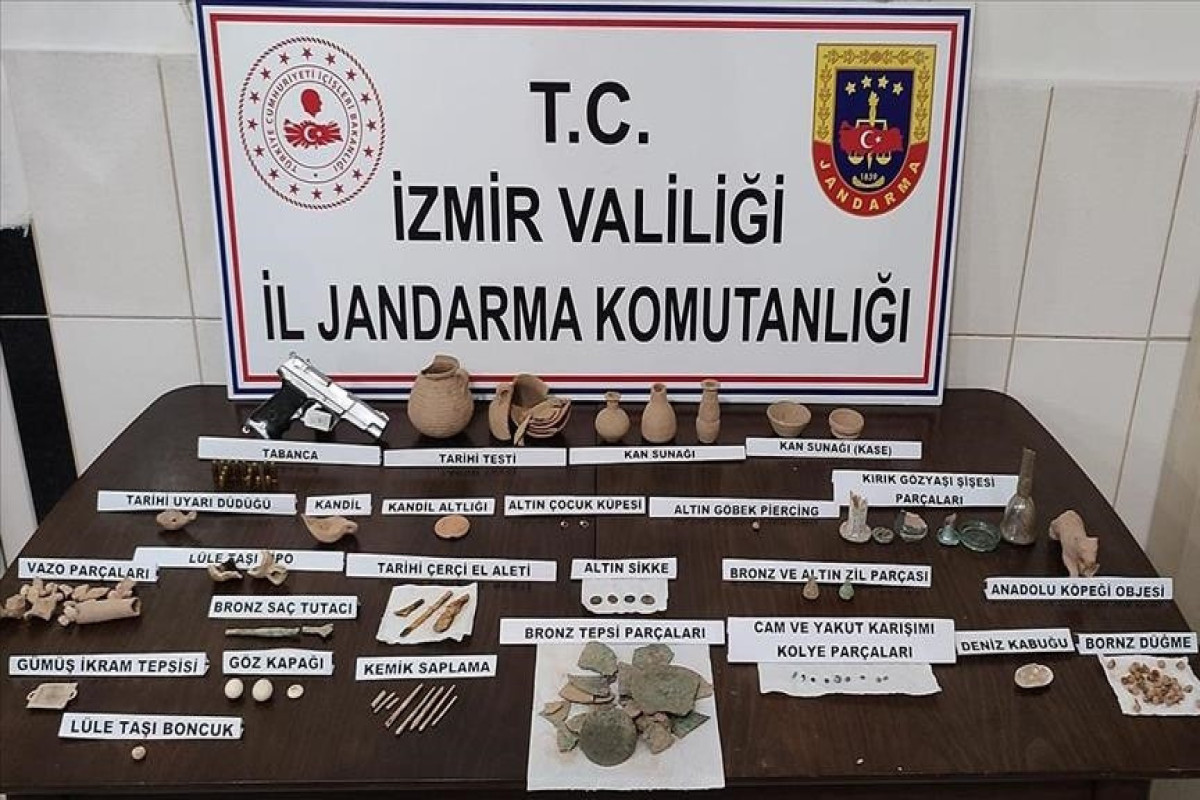 Правоохранительные органы Турции предотвратили контрабандный вывоз из страны артефактов