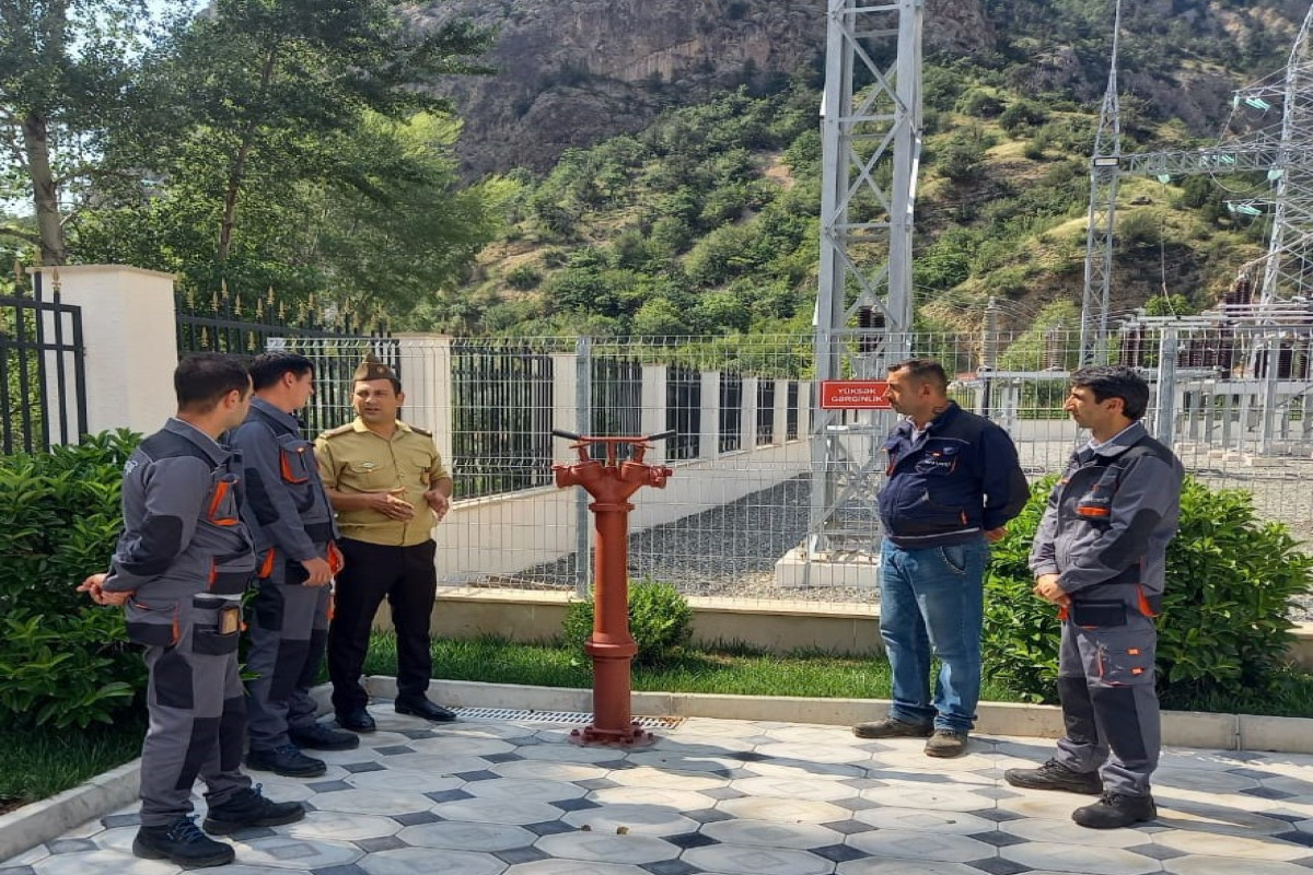 Azerbaijani MES conducts measures on fire security in Kalbajar-PHOTO 