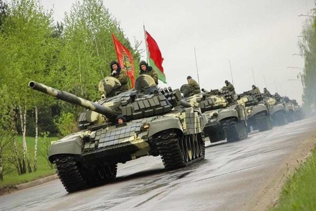 Belarus Müdafiə Nazirliyi hərbi təlimlərə başlayır