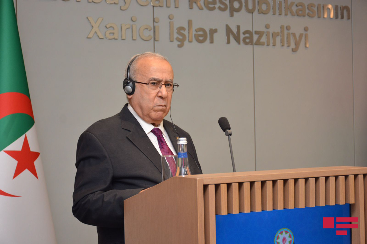 Algerian FM: During its chairmanship to NaM Azerbaijan conducted very great works