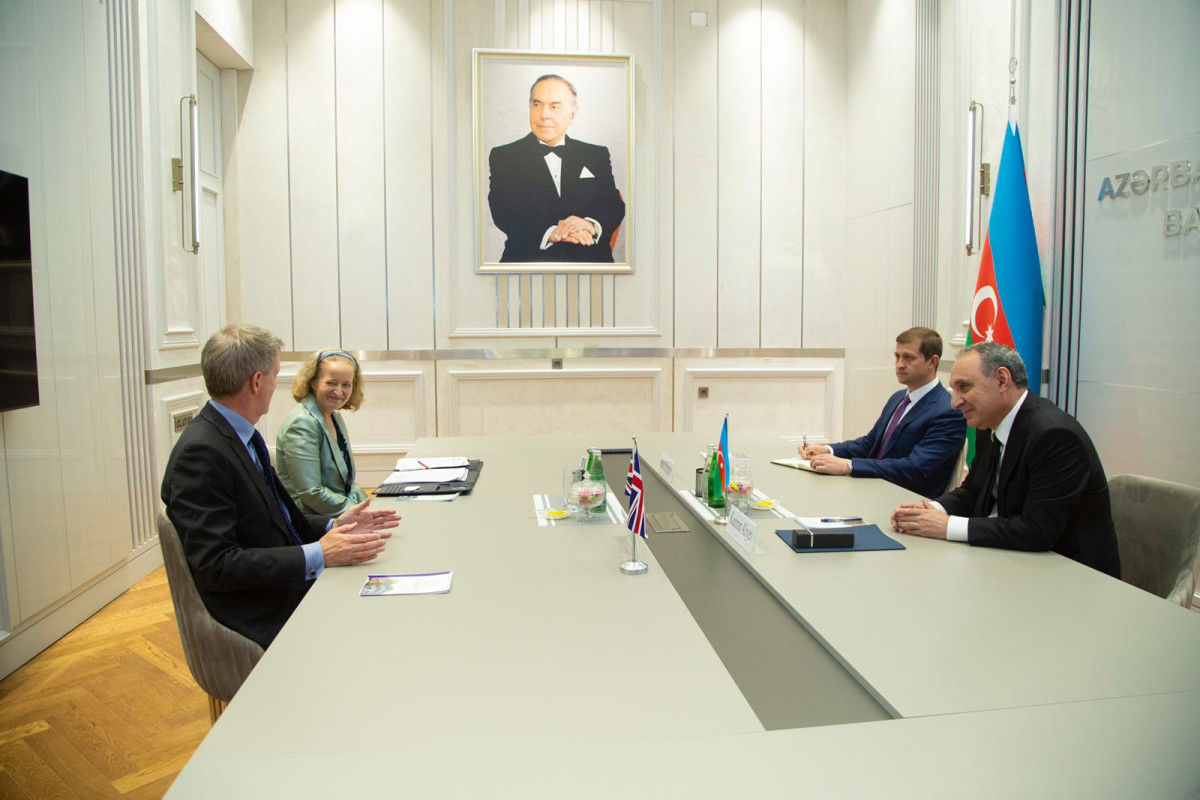 Kamran Aliyev meets with British ambassador-PHOTO 