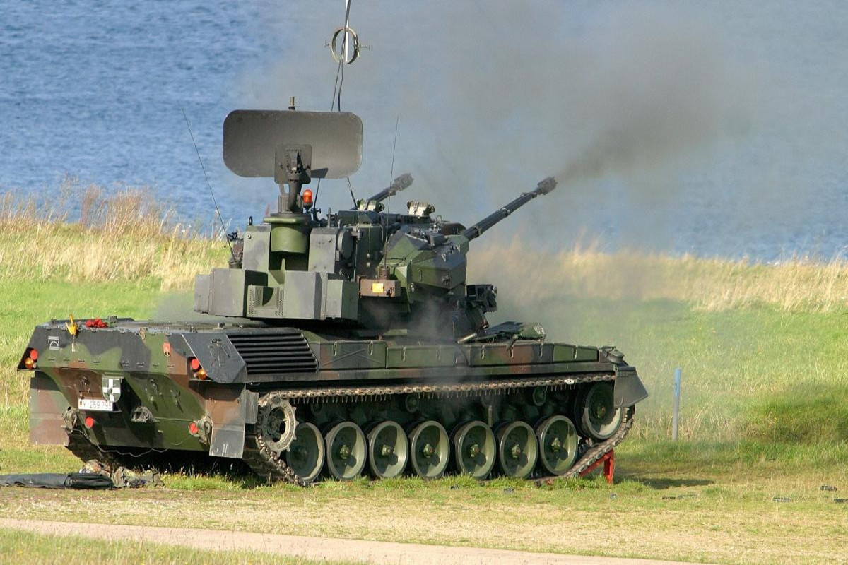 Германия передала Украине еще 4 зенитные самоходные установки Gepard