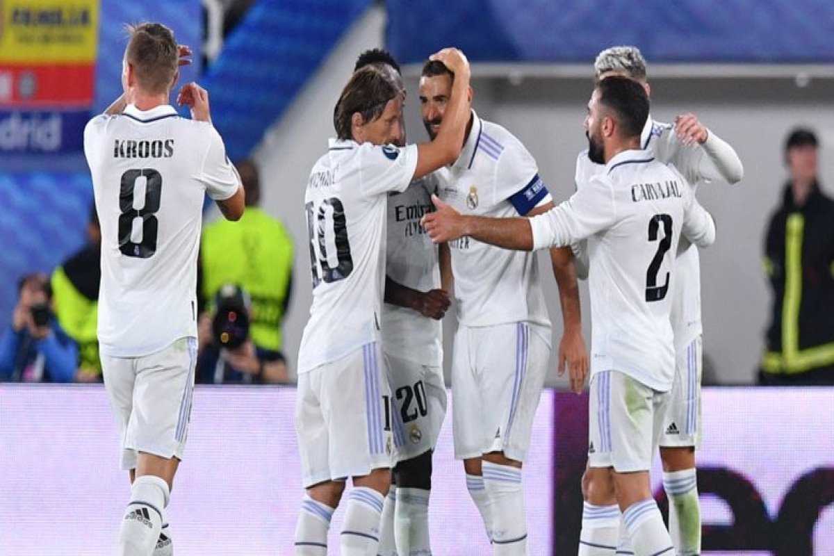 «Реал» победил «Айнтрахт» и в пятый раз выиграл Суперкубок УЕФА