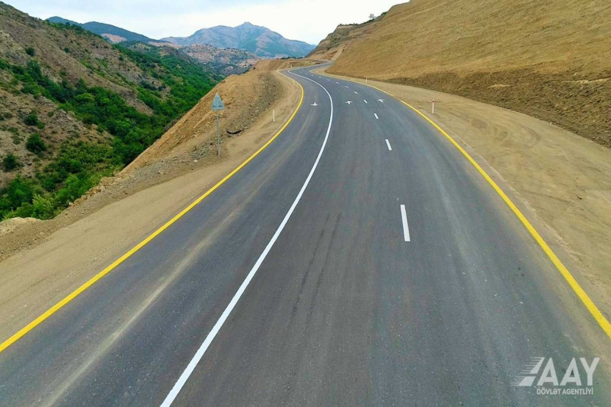 Azerbaijan completes Construction of the road bypassing the city of Lachin-PHOTO 