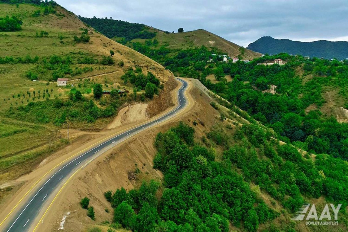 Azerbaijan completes Construction of the road bypassing the city of Lachin-<span class="red_color">PHOTO