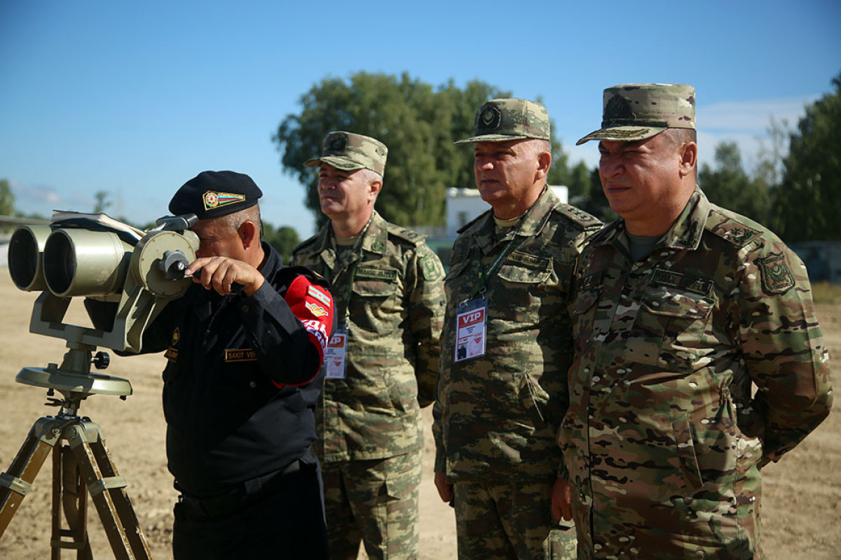 Азербайджанские танкисты продолжают подготовку к конкурсу «Танковый биатлон»-ФОТО 