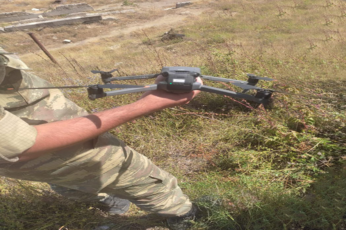 MoD: Quadcopter belonging to Armenian armed detachments was brought down in Shusha-PHOTO -VIDEO 