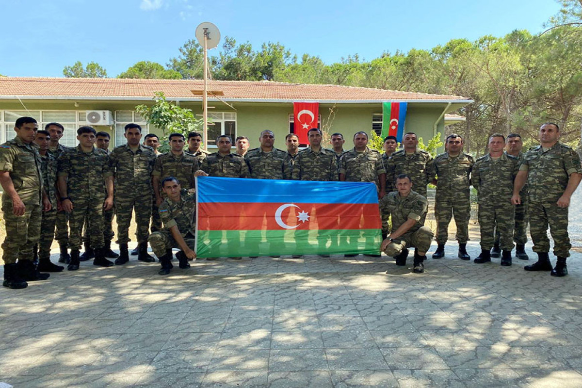 Servicemen of Azerbaijani Army take part in training in Turkiye